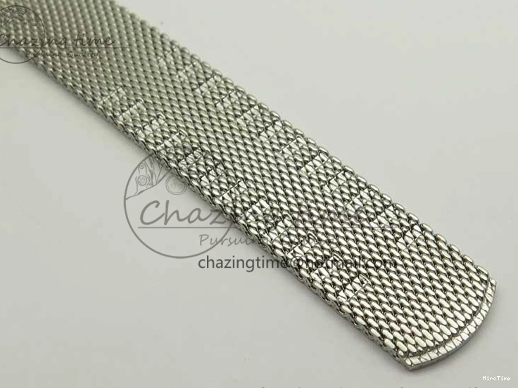 MIROTIME 0414 Portofino Automatic SS MKF 1:1 Best Edition White Dial On SS Mesh Bracelet A2892 V TechFriendly 7205